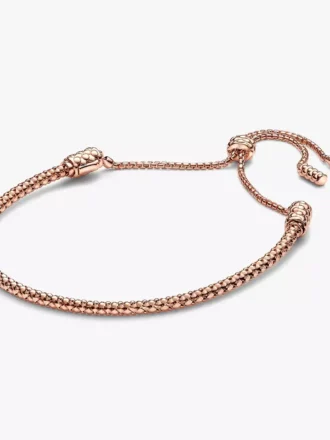 armband med kedja och glidls 14 k rosguldpltering 2 330x440 - Armband med kedja och glidl&aring;s, 14 k ros&eacute;guldpl&auml;tering
