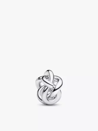 charmduo mother s love 2 st 4 330x440 - Charm i form av en o&auml;ndlighetsknut i sterlingsilver