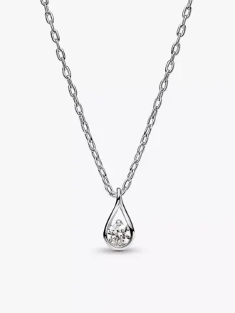 pandora infinite set med halsband och ring med laboratorieframstllda diamanter 0 30 ct totalt sterlingsilver 2 st 3 330x440 - Pandora Infinite halsband i sterlingsilver med laboratorieframst&auml;lld diamant, 0,15 ct tw, sterlingsilver