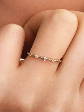 pandora lab grown diamonds ring med laboratorieframstllda diamanter 0 11 ct totalt 14 k guld 1 330x440 - Pandora Lab-Grown Diamonds-ring med laboratorieframst&auml;llda diamanter, 0,11 ct totalt, 14 k guld