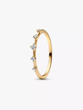 rhngen och ringar med laboratorieframstllda diamanter 2 pack 3 330x440 - Pandora Lab-Grown Diamonds-ring med laboratorieframst&auml;llda diamanter, 0,11 ct totalt, 14 k guld